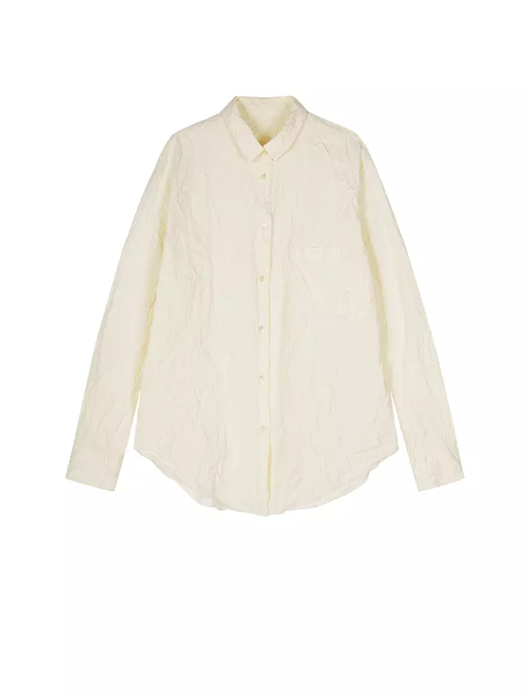 Striped Loose Fit Long Sleeve Shirt