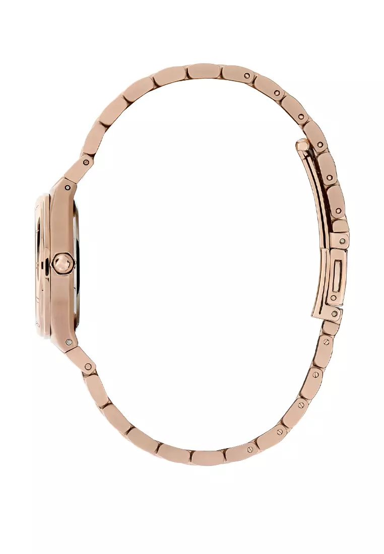 Olivia Burton 28mm Mini Hexa Carnation Gold Bracelet Watch - 24000110