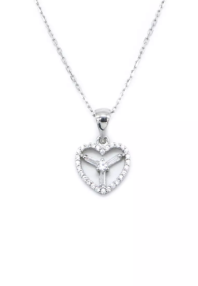 Silverworks sale necklace heart