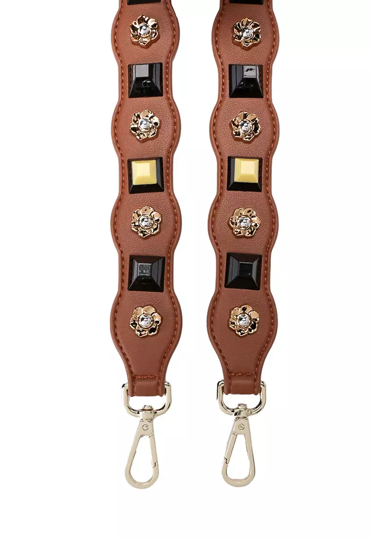 GYKACO Tali Tas Wanita (Premium) - FELLA Brown - Fashion Strap Bag (Import)