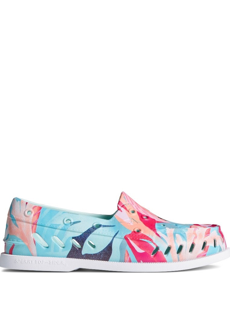 Sperry Women's Authentic Original Float Boat Shoes - Abstract Floral (STS87476)