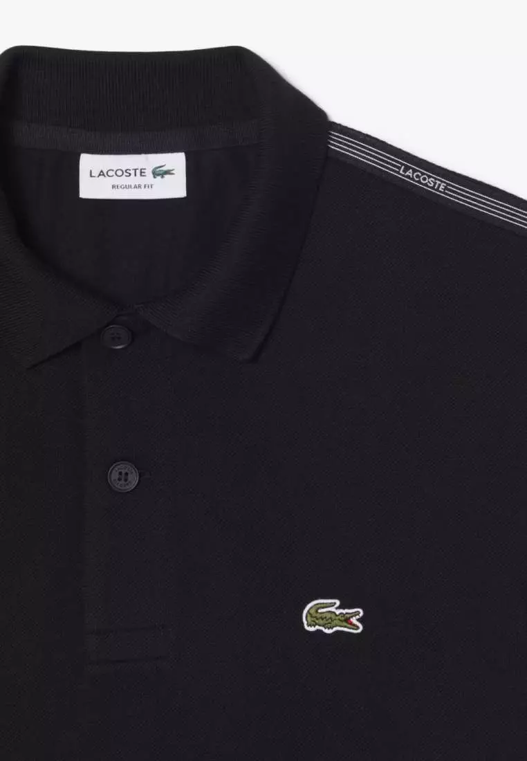 Regular Fit Logo Stripe Polo Shirt