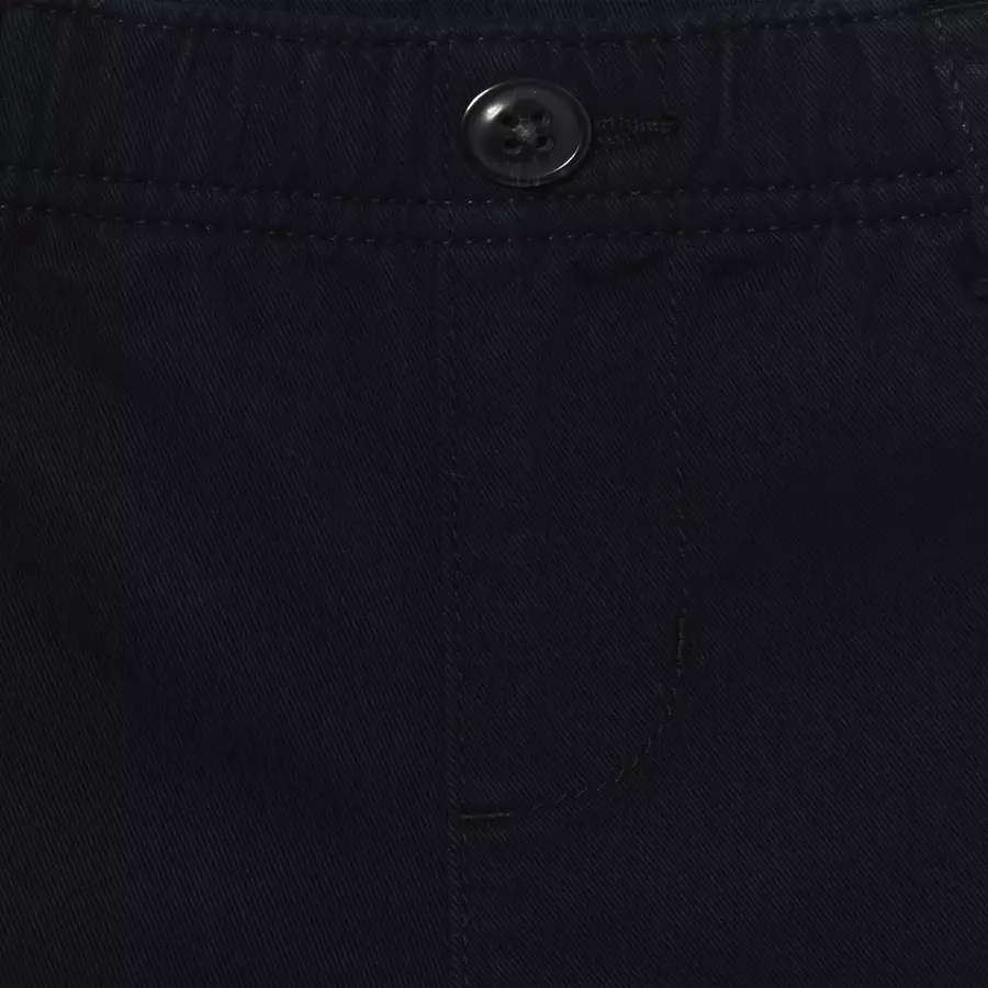Boys Stretch Pull on Chino Pant - Celana Anak Laki (Biru Tua)