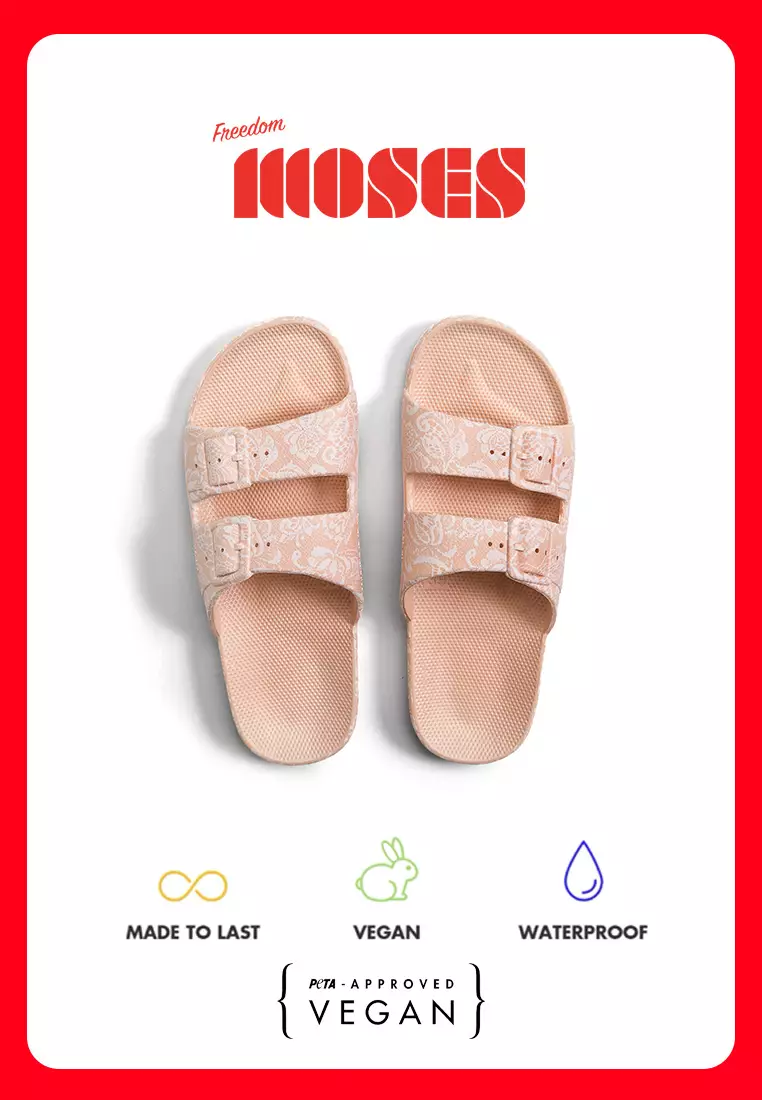 Discount on Freedom Moses  shoes - SKU: Freedom Moses Lace Apricot