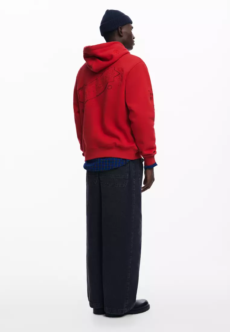 Tiger Embroidered Sweatshirt
