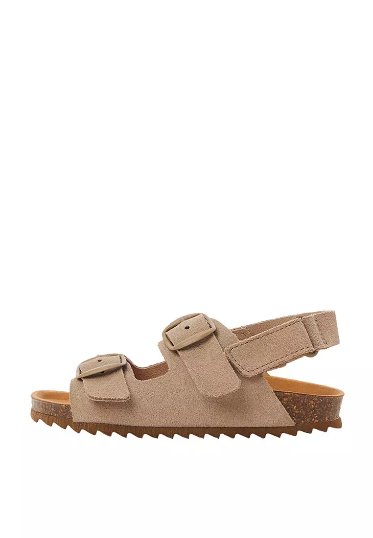 Discount on MANGO BABY  shoes - SKU: Buckle Leather Sandals