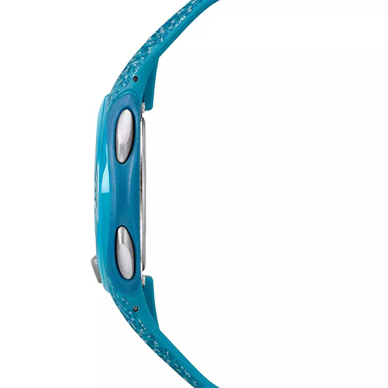 Jam Tangan Wanita Timex Ironman Sleek TW5M08800 Ladies Digital Dial Blue Resin Strap