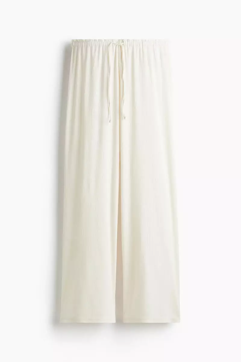 Pointelle pyjama bottoms