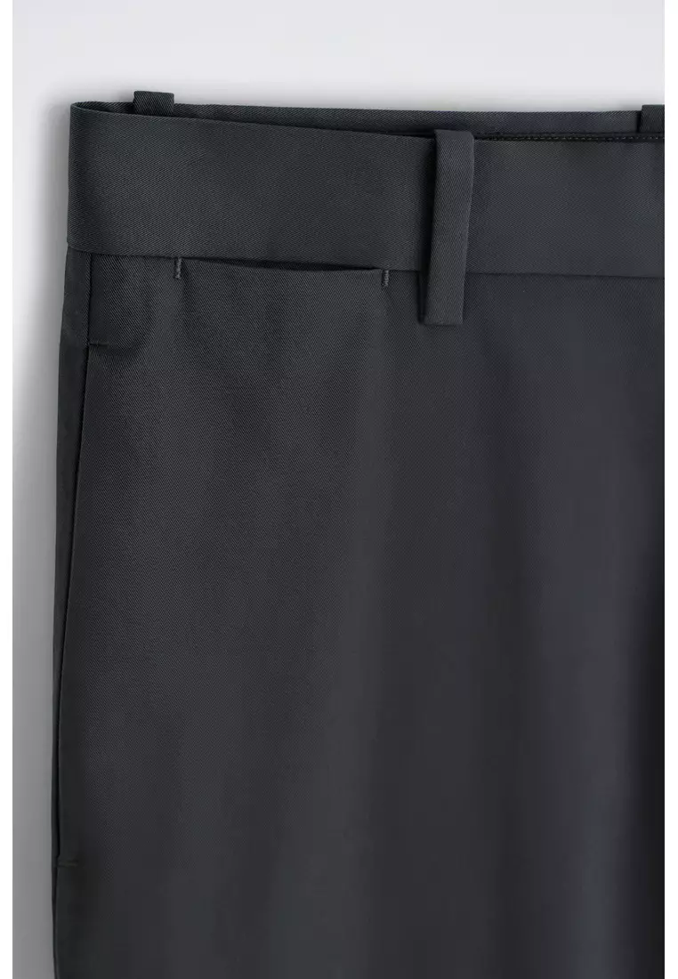 COTTON REGULAR-FIT STRAIGHT-LEG CHINOS