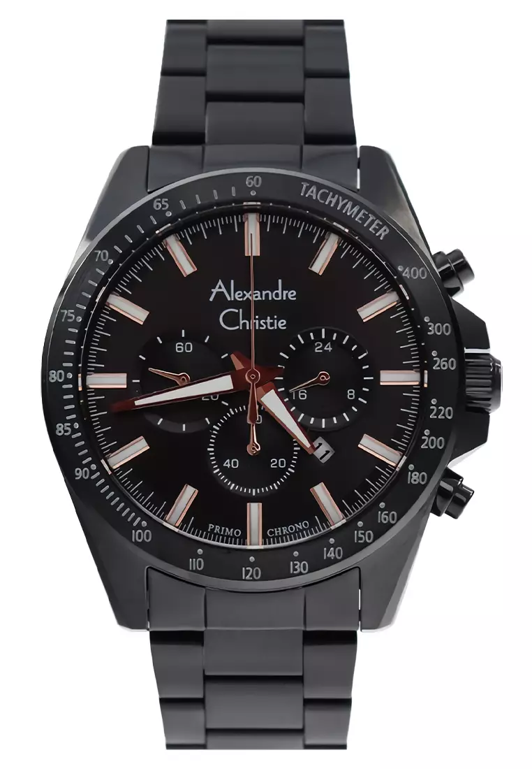 Alexandre christie steel chronograph cheap
