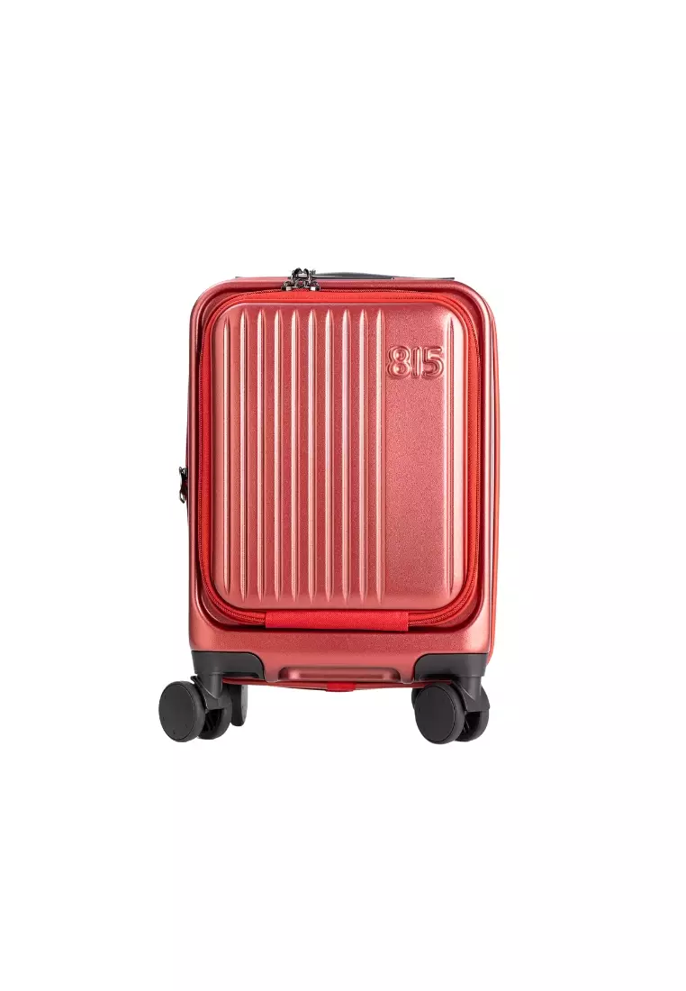 Alpha 16" Junior Hard Case Luggage Red