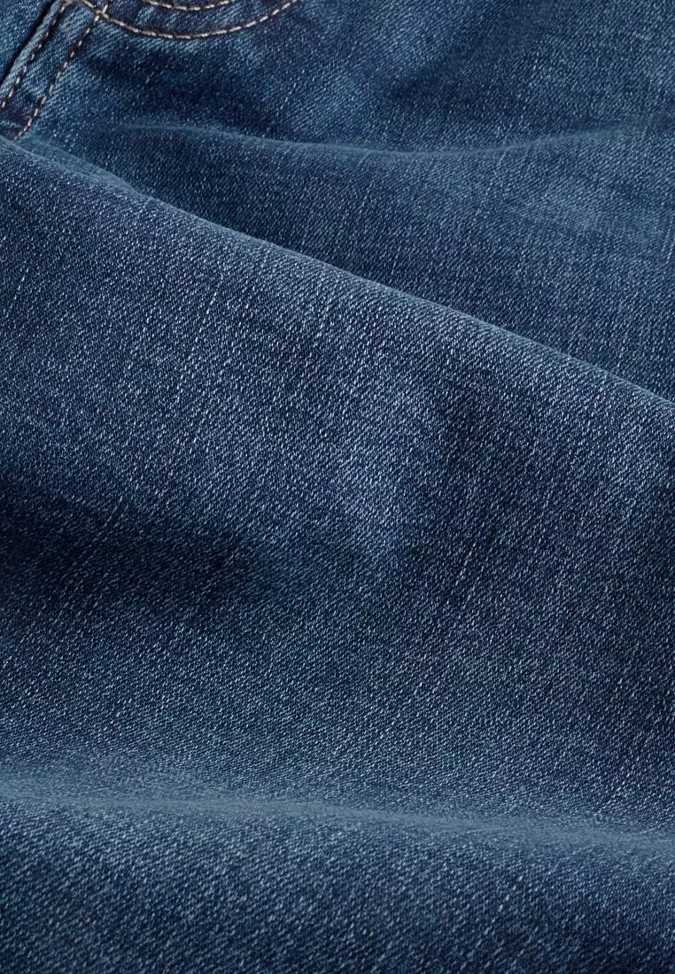 Pedal Pusher Cropped Jeans