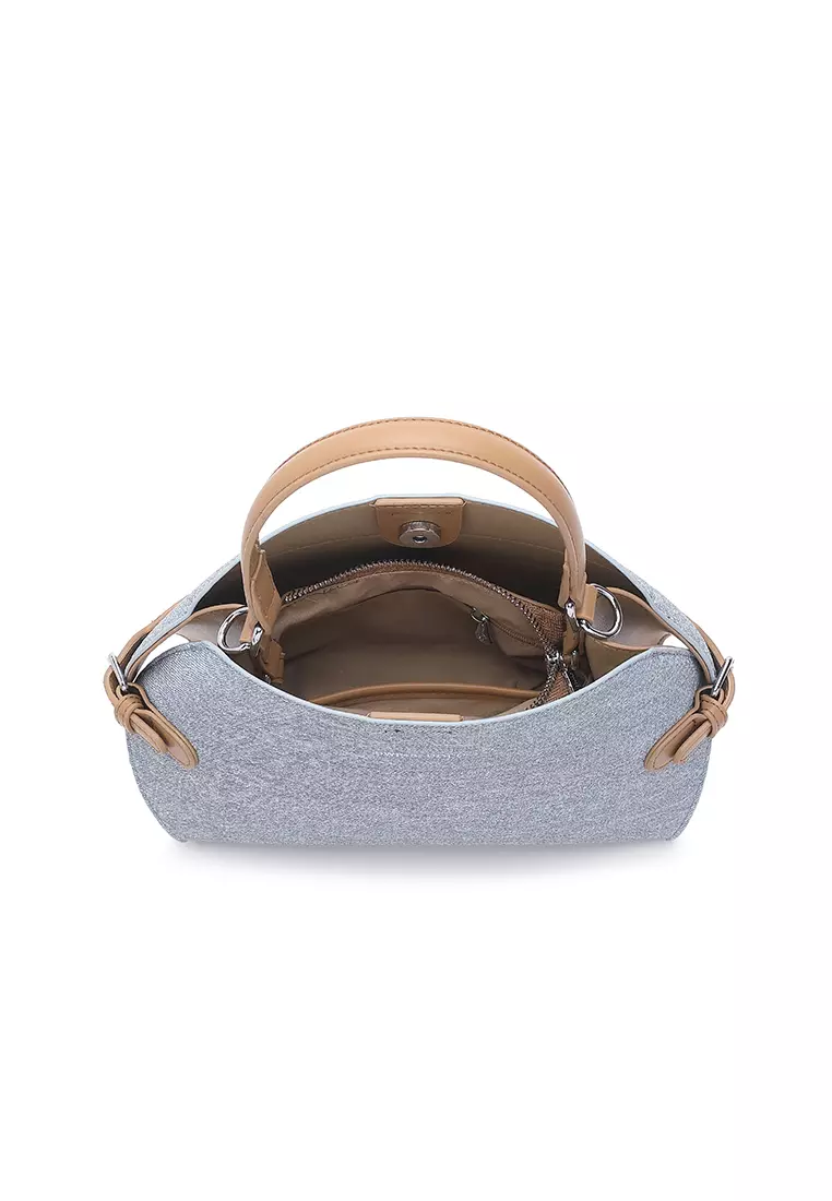 Women's Top Handle Bag / Sling Bag / Crossbody Bag / Shoulder Bag (手拿袋 / 斜孭袋 / 單肩包) - 藍色 / 棕色
