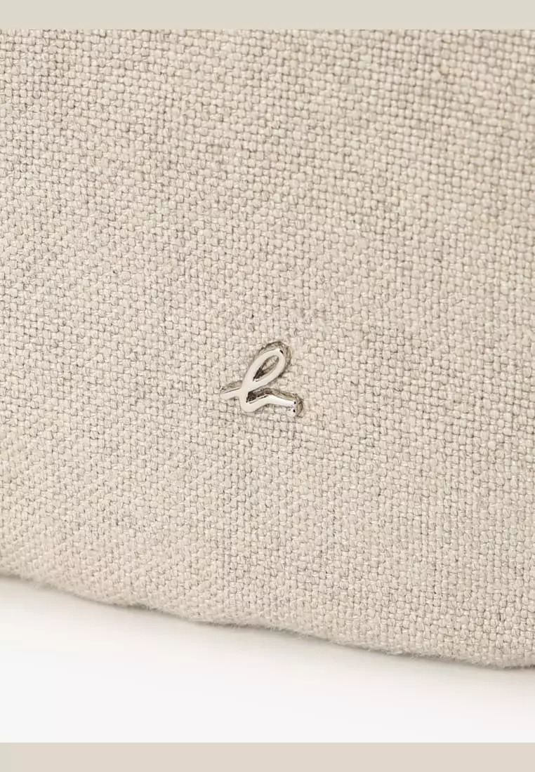 Linen Shoulder Bag
