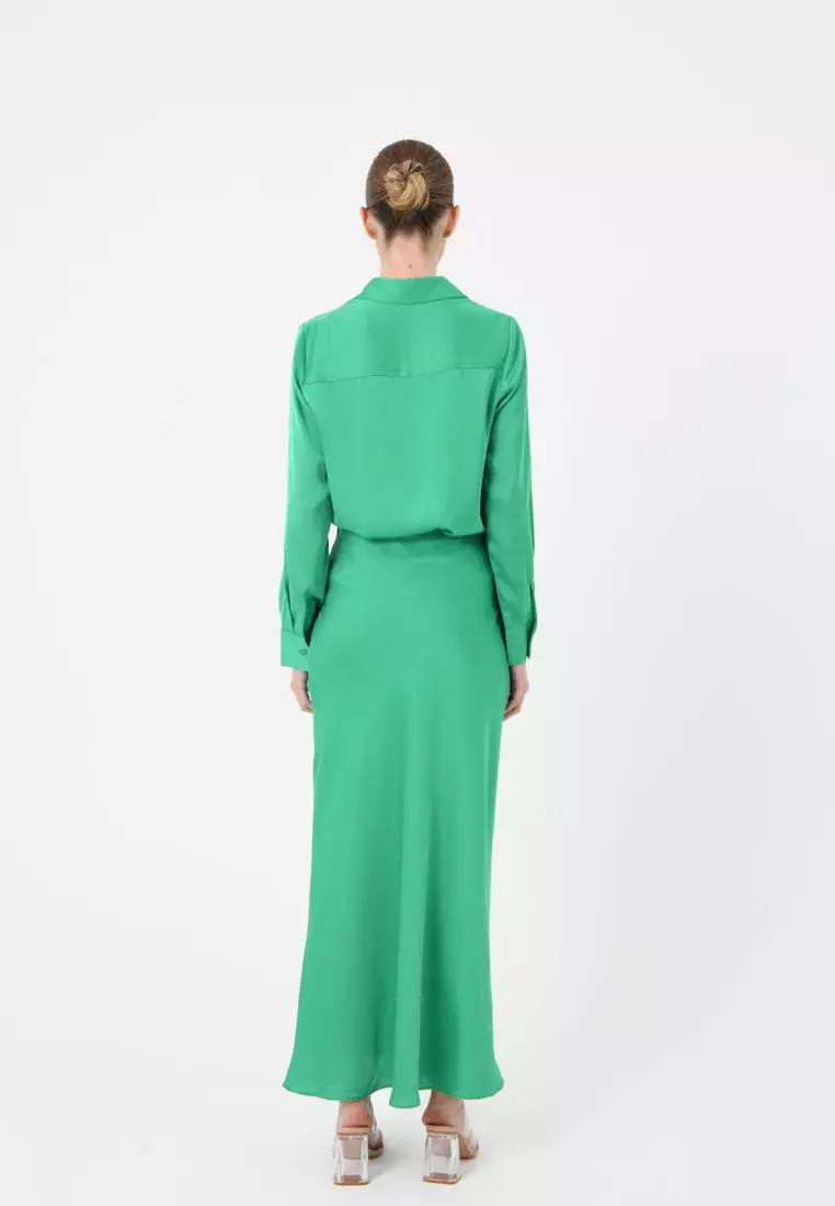 Coco Loose Fit Satin Blouse