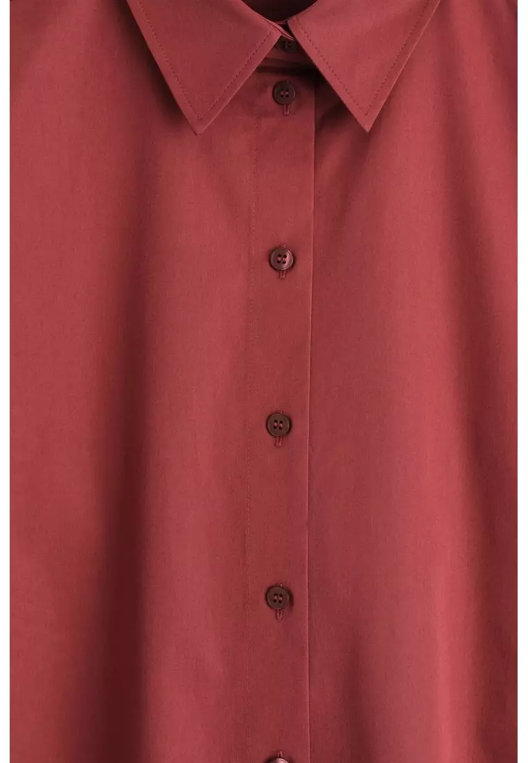 ROUNDED PIMA COTTON SHIRT