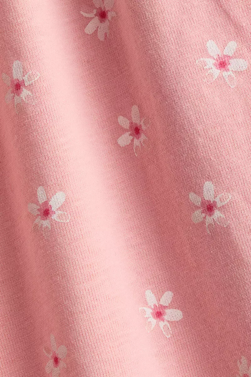 Printed cotton dress