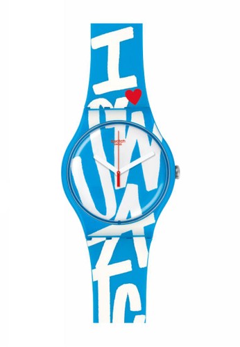 Swatch - Mens - SWT SUOS 103 - White In Blue - One size