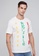 United Colors of Benetton white Printed T-shirt B6CC5AA42B7ADCGS_1