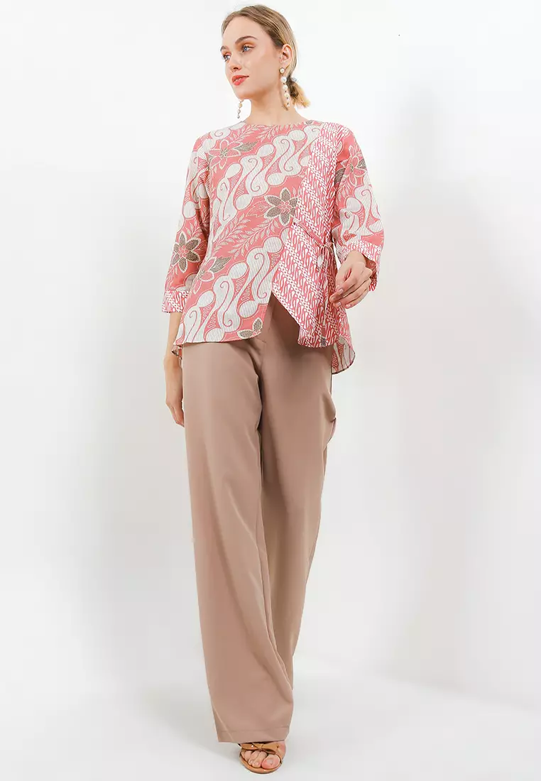 Seno Blouse Batik Wanita Exclusive Premium Casual Modern
