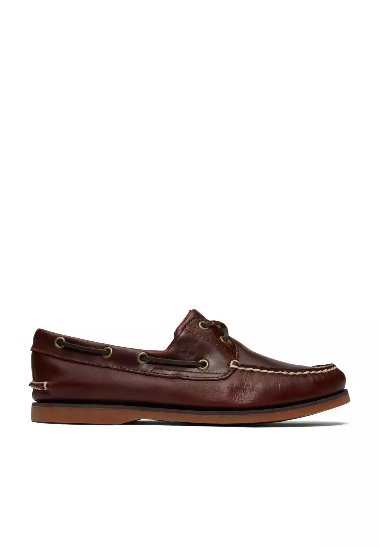 Timberland Men's Classic 2-Eye Boat Shoe(Brown)