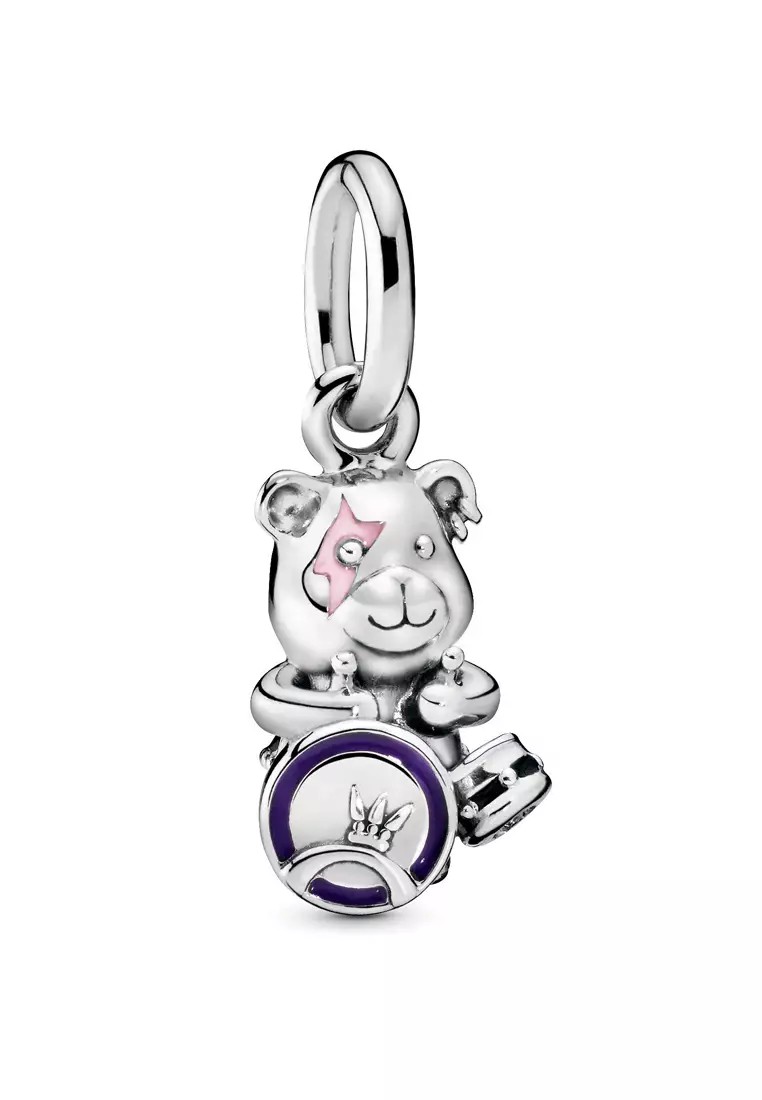 Buy PANDORA Theodore Bear Punk Band Dangle Charm 2024 Online