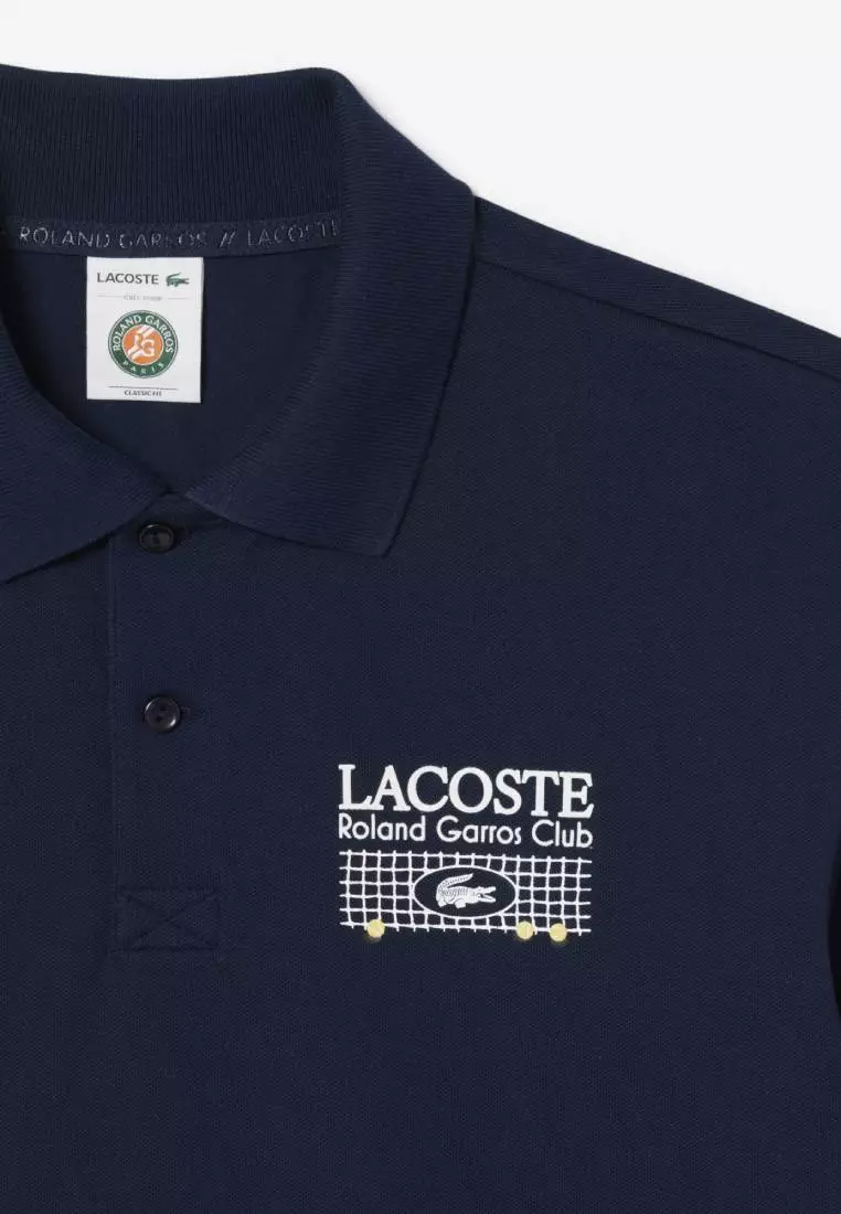 Roland-Garros Edition Petit Piqué Polo Shirt