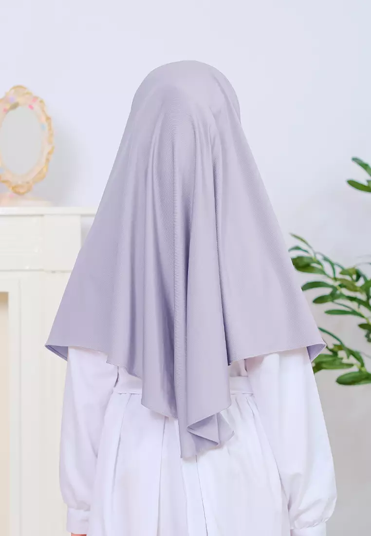 Cotton Bee - Jennaira Bergo Dagu | Hijab Instan Anak Non Pad - L
