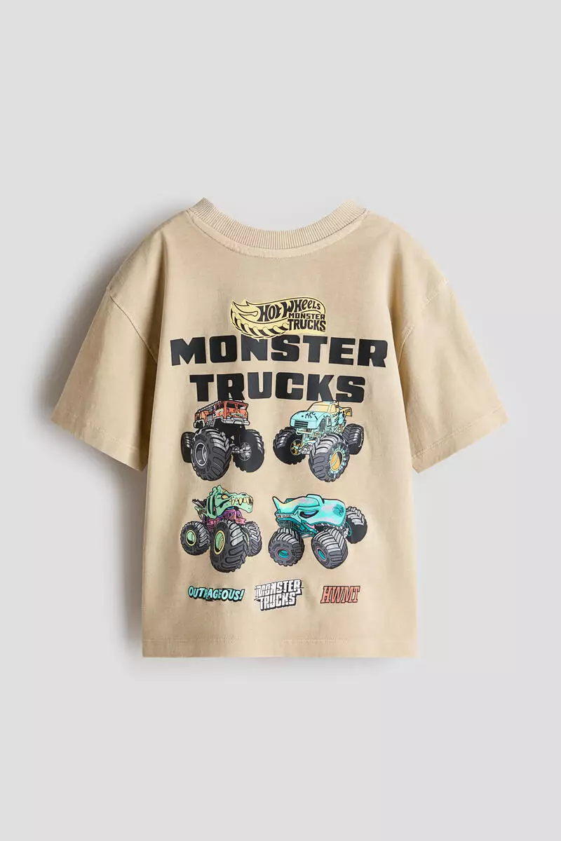 Oversized printed T-shirt