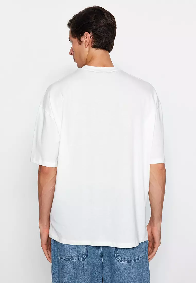 Text Cotton T-Shirt