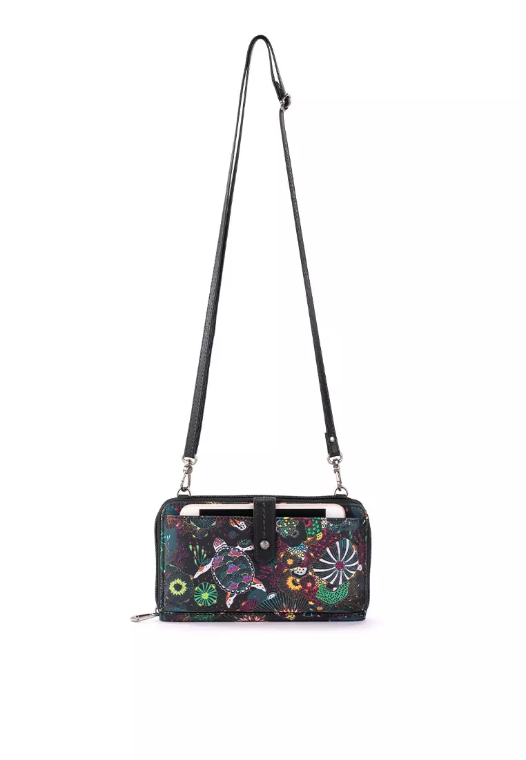 Sakroots large best sale smartphone crossbody bag