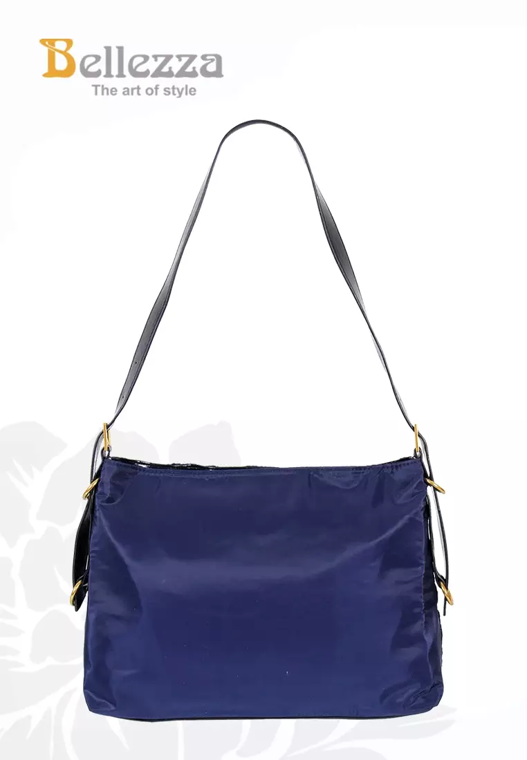 Bellezza Handbag 6048-01 Navy Blue