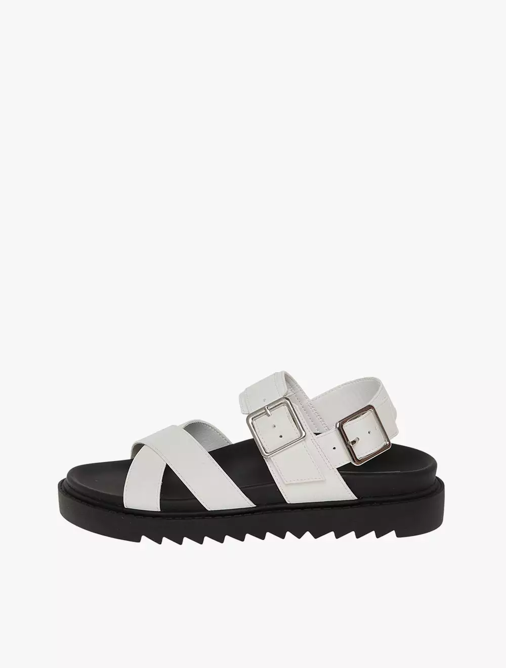 Payless State Street Women Midsummer Flatform - White_05