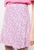 LC WAIKIKI pink Zippered Waist Floral Viscose Women's Short Skirt 6D940AA7BCEDA5GS_3