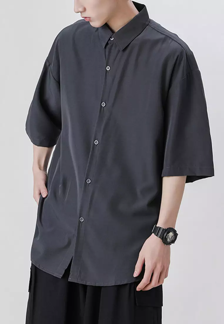 Thin Casual Short Sleeve Shirt AC-CY009
