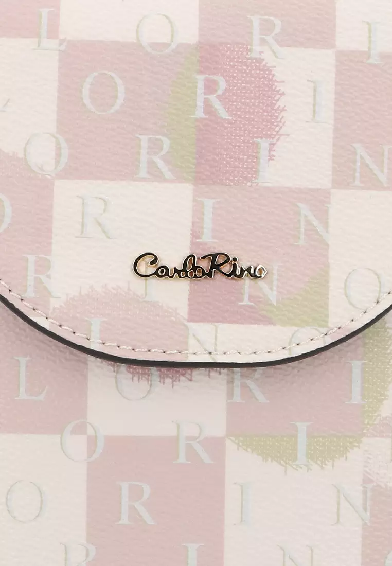 Dark Beige The Camo Crossbody Wallet