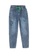 A-IN GIRLS blue Elastic Waist All-Match Jeans 867B6AA887FBAEGS_4
