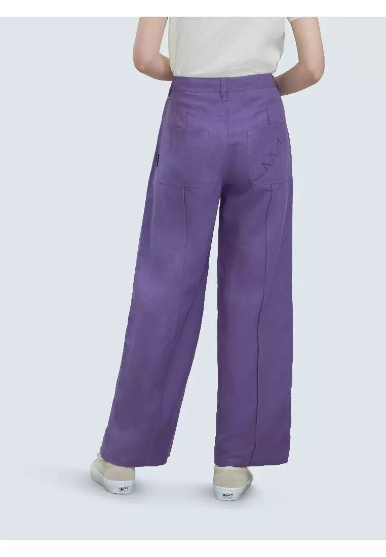 Purple on sale pants womens