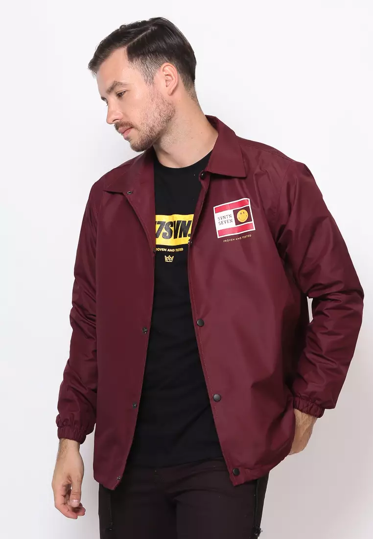 Jaket windbreaker 0004-EMOTICON