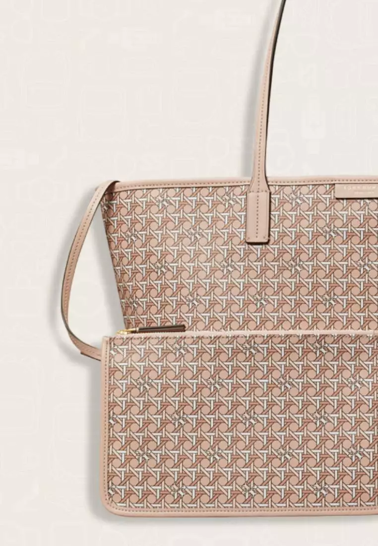 Tory Burch Ever-Ready Zip Tote Winter Peach