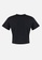 Trendyol black Black Printed Crop Knitted T-Shirt 0C383AA0856689GS_6