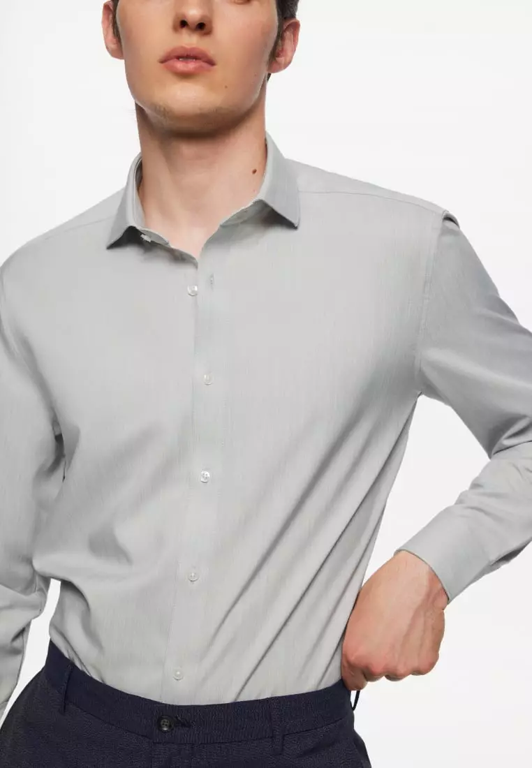 Non-Iron Quick Dry Smart Fit Poplin Shirt