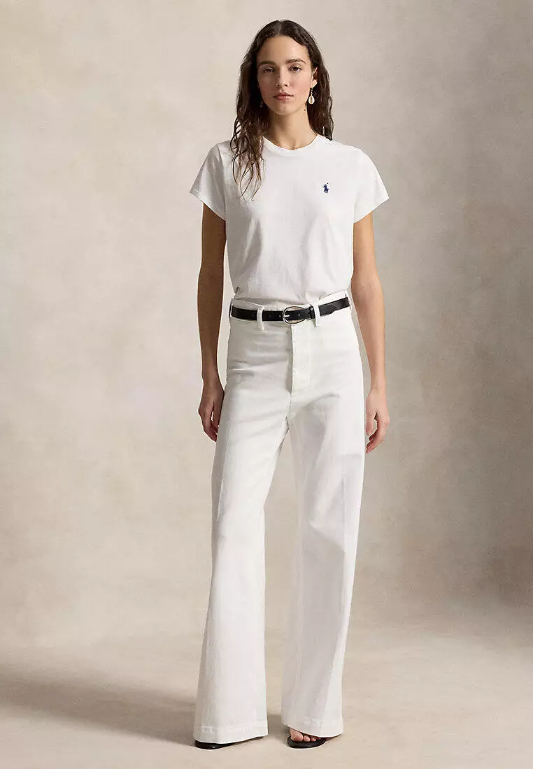 Polo Ralph Lauren Women Classic Fit Cotton Jersey Crewneck Tee