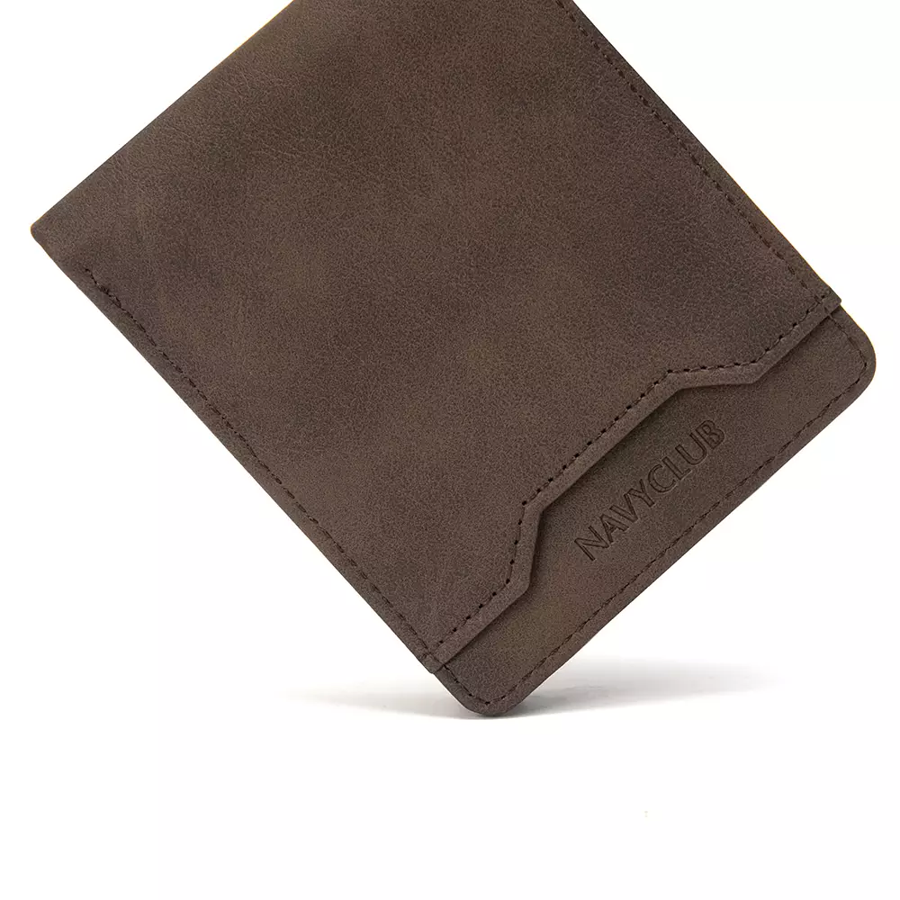 Navy Club Marvis Dompet Pria Kasual PU- Dompet Lipat Free Box Exclusive