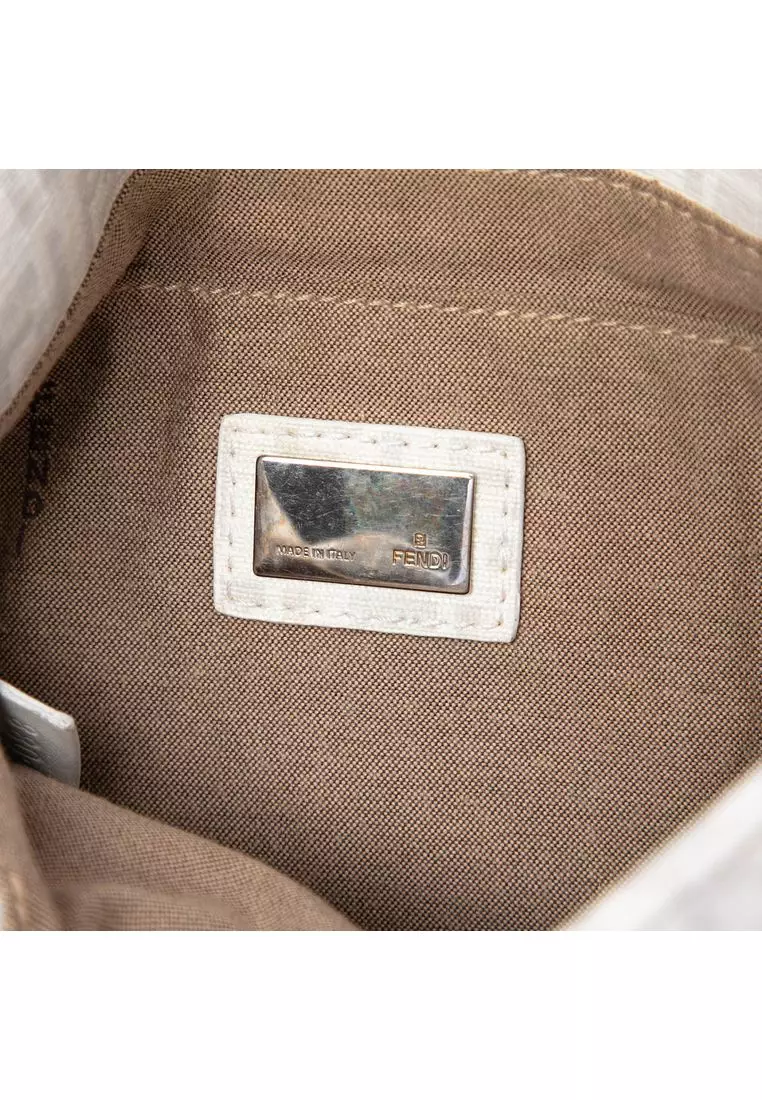 Pre-Loved Fendi Zucchino Spalmati Crossbody