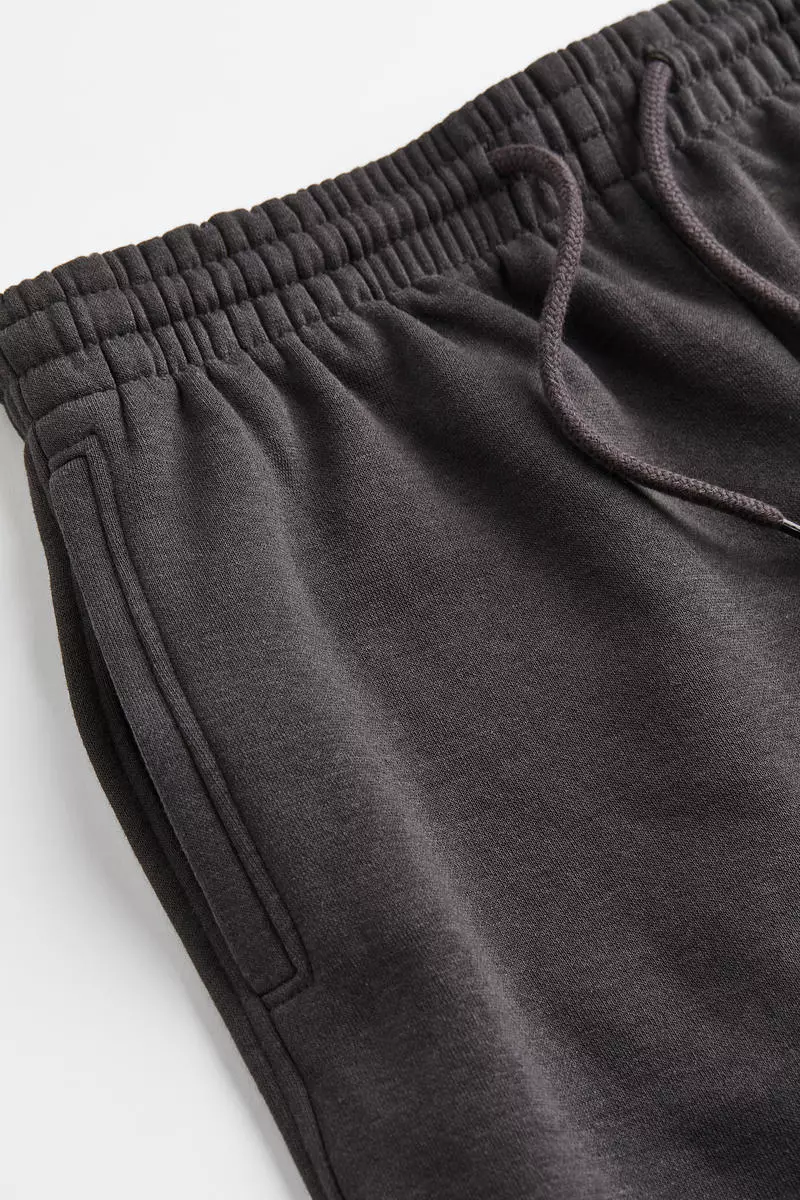 High-waisted joggers