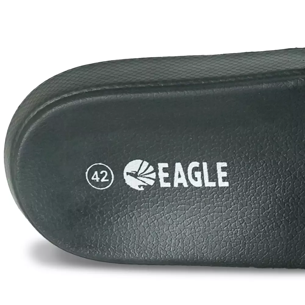 Eagle Onyx Sendal Sehari-Hari - HITAM/PERAK