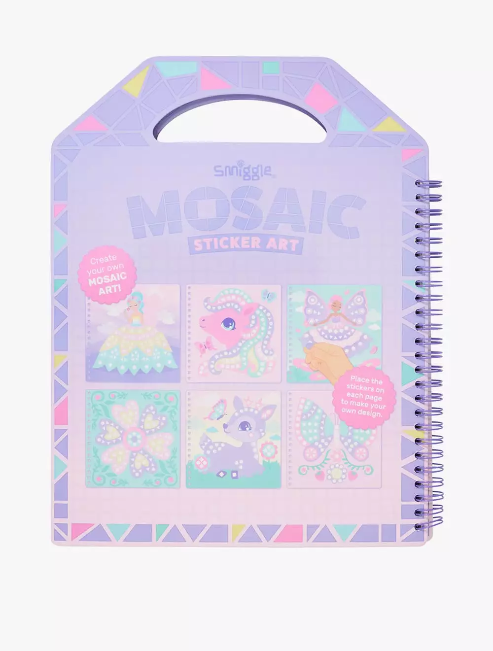 Jual Smiggle Smiggle Mosaic Sticker Art Activity Book - IGL401279LIL ...