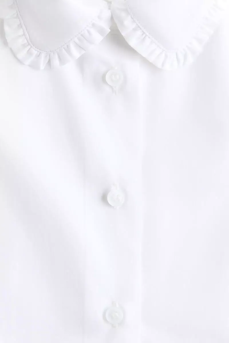Cotton poplin shirt