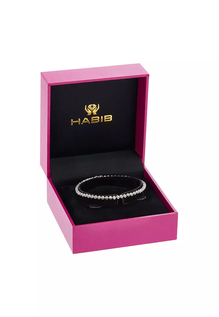 HABIB 925 Silver Bracelet 003 ELASTIC